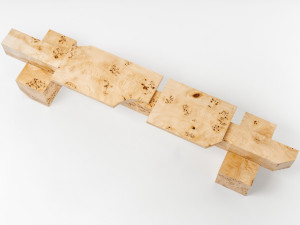 Скамья из тополя