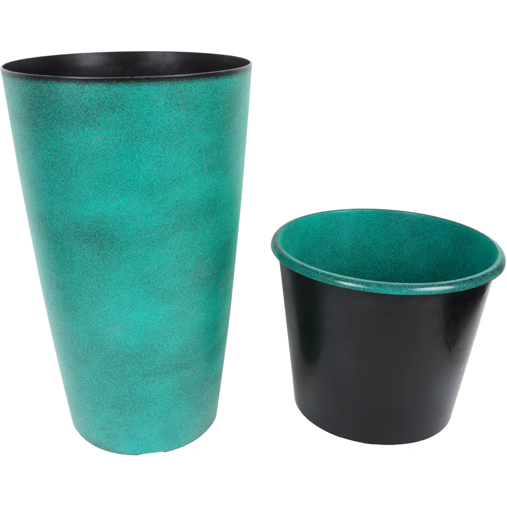 ТЕК.А.ТЕК Горшок «Коне» с системой автополива бирюзовый 15628731 STLM-0006175 - Вид №1