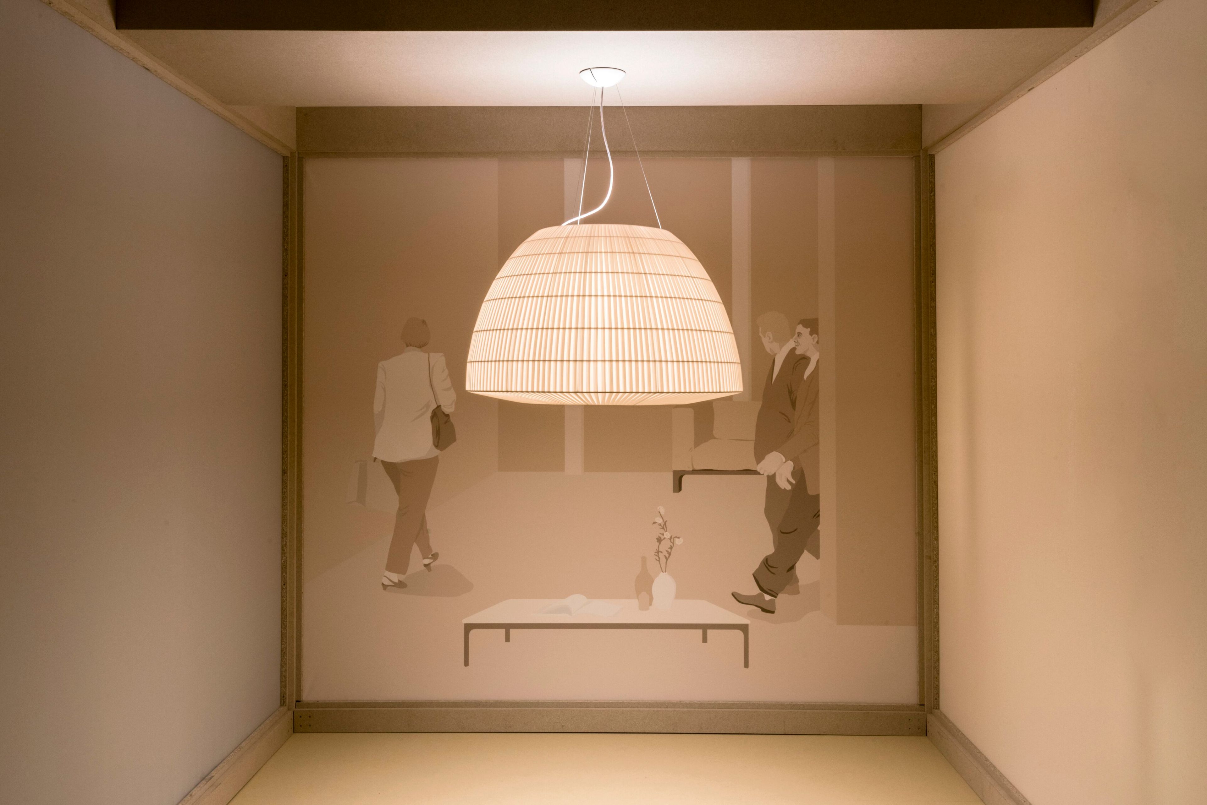 Ткань подвесной светильник AXOLIGHT ARCH-00052227 - Вид №1