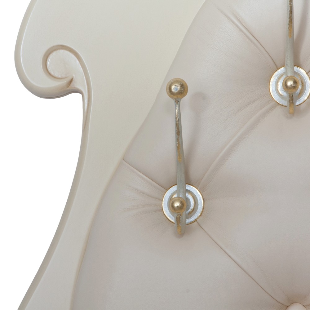 11554 Вешалка настенная Квин Айвори Крем BOGACHO 4627155816469 - Вид №3