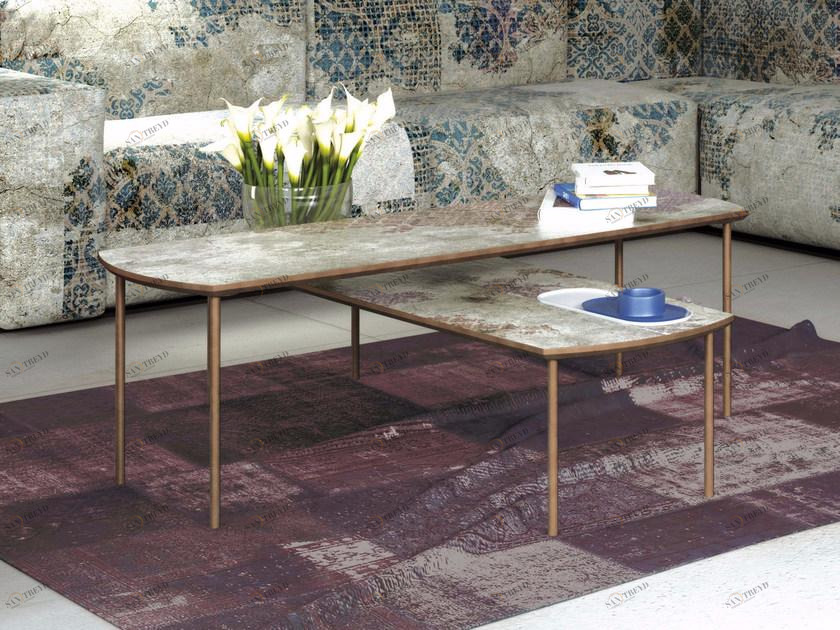 MOMENTI Низкий прямоугольный журнальный столик из мдф Crazy home furniture sun-id-1421782