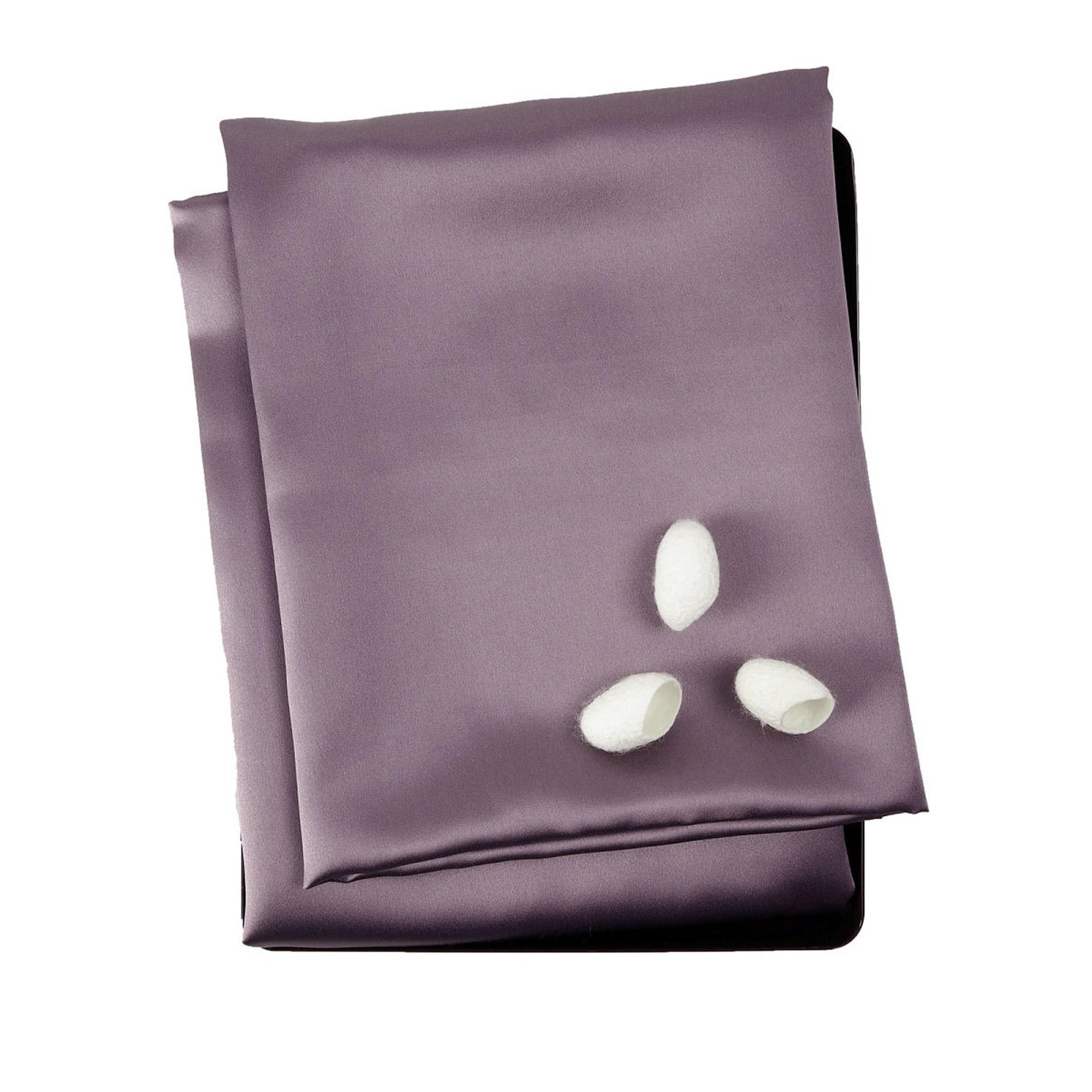 Наволочка princess57lilac, 70x50 см, шелк, 1шт, цвет лиловый SILK MANUFACTURE 90520669