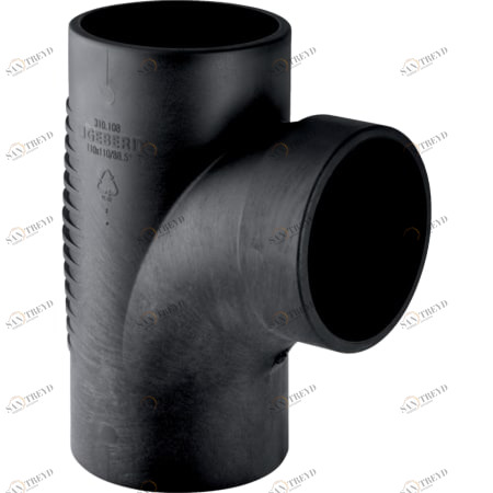 GEBERIT 310.088.14.1 Тройник со смещенным впуском Geberit Silent-db20 88,5° 