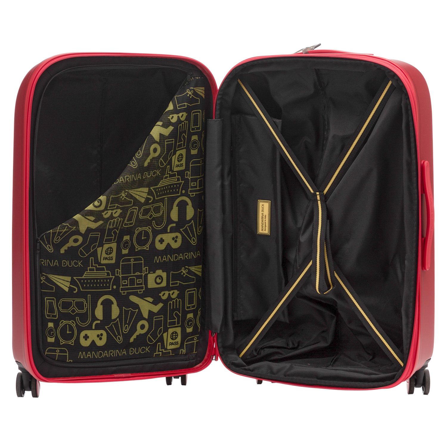 SZV32-13C Чемодан SZV32 Expandable Medium Trolley Mandarina Duck Logoduck+  - Вид №2