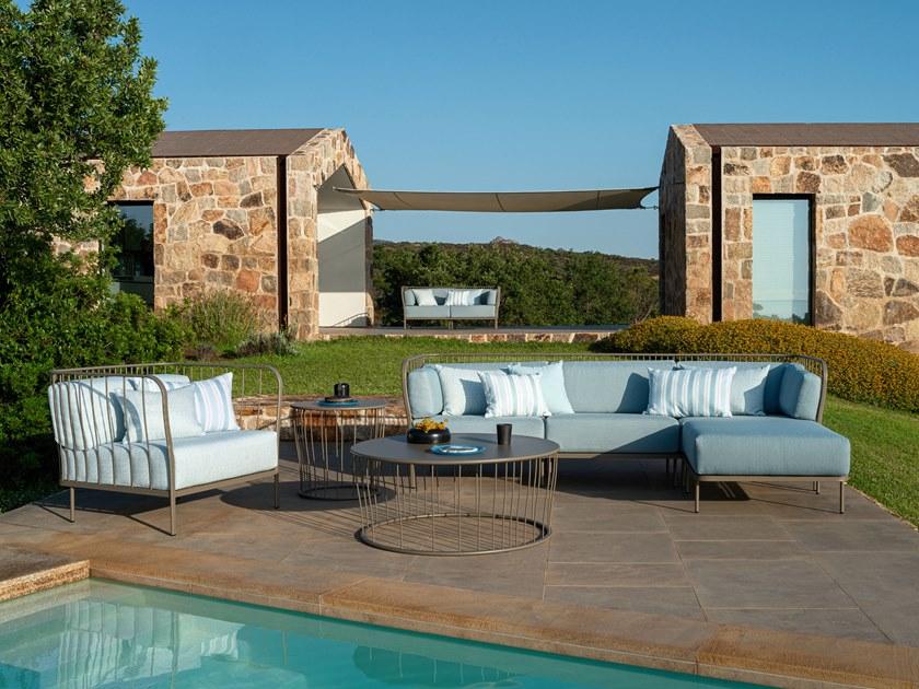 emu Угловое садовое кресло с тканевой обивкой Cannolè 1082 - 1083 - 1084 - Вид №20