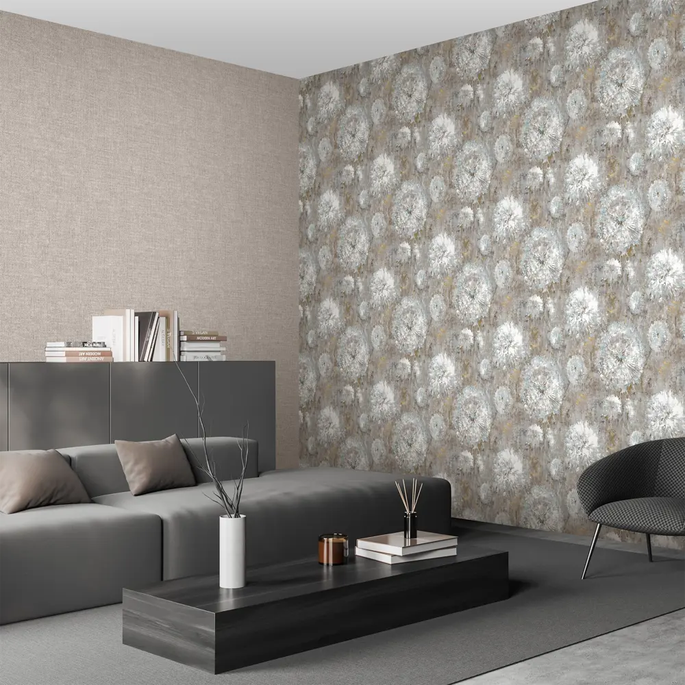 Обои Ateliero Julia с цветочным узором для элегантного интерьера 85544075 STLM-0063743 - Вид №3