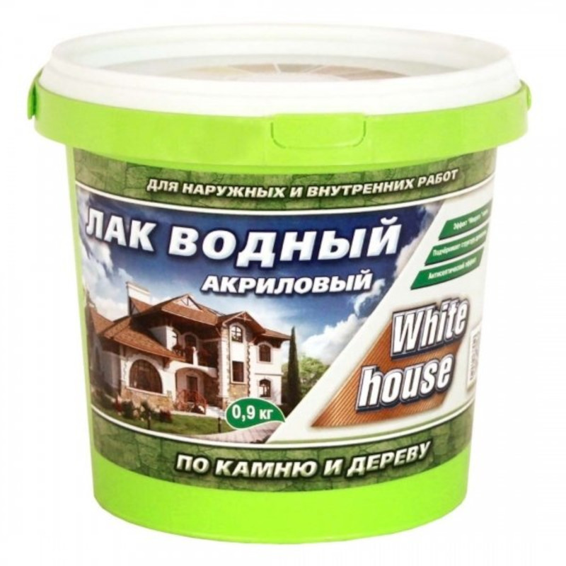 90196830 Лак водный по камню и дереву сосна 0.9 кг STLM-0129518 WHITE HOUSE