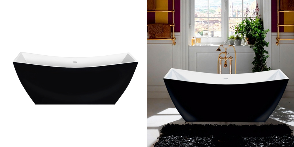 Ванна акриловая отдельностоящая Treasure Gold Lagard ISSA lgd-issa-tg - Вид №1