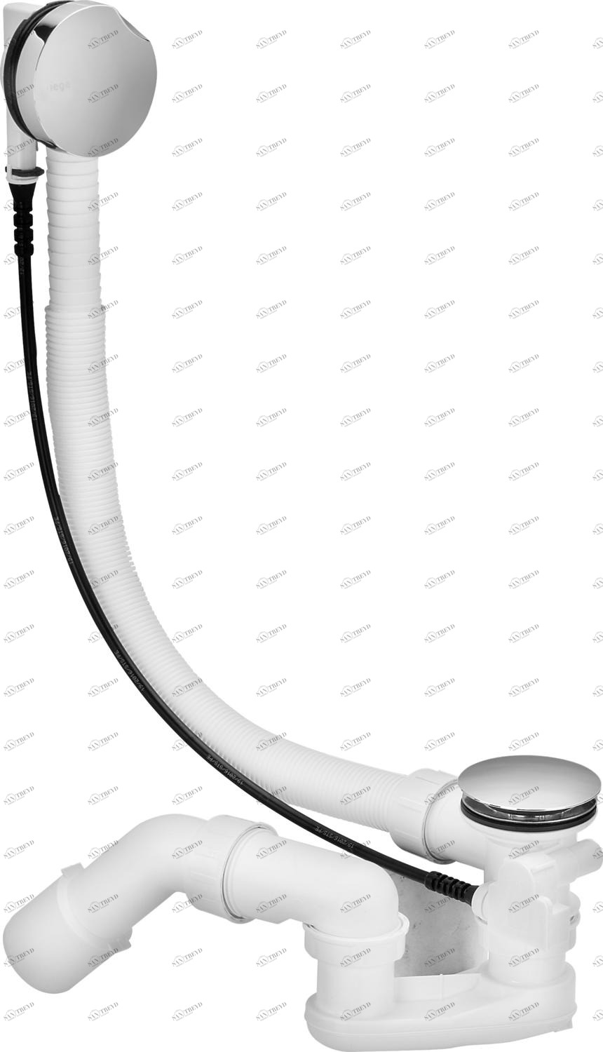 Канализационная арматура  Сифоны для ванн и душевых поддонов  Сифоны для ванн  Не содержит/в комплект не входит: VIEGA 285 357 Модель 6168.45 Santreyd 