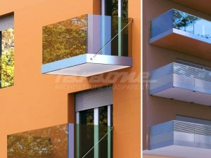 FARAONE Система анкерного крепления фасада и профиль Ninfa