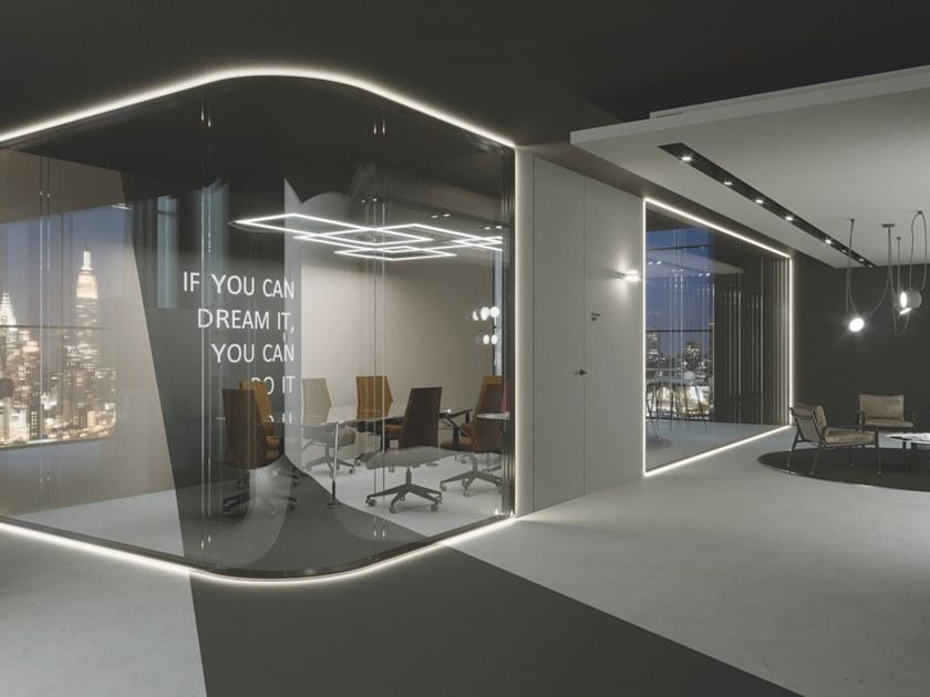 Tis Стеклянная передвижная стена для офиса sun-id-1393073 - Вид №3