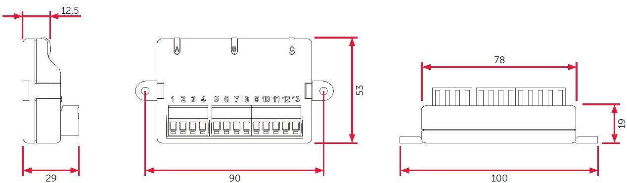 INIM ELECTRONICS Модуль для синоптических панелей на петле Enea sun-id-1419838 - Вид №2