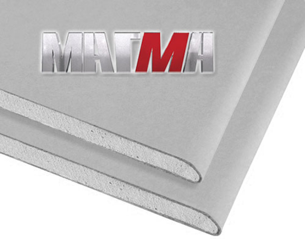 Гипсокартон ГКЛ 2500х1200х12,5мм Магма 6178 - Вид №1