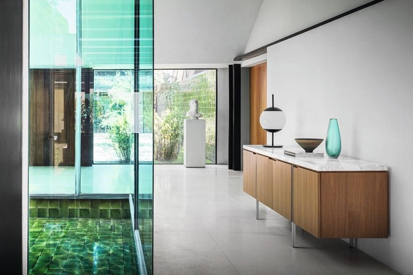 Molteni & C. Буфет из дерева с мраморной столешницей sun-id-1380040 - Вид №2