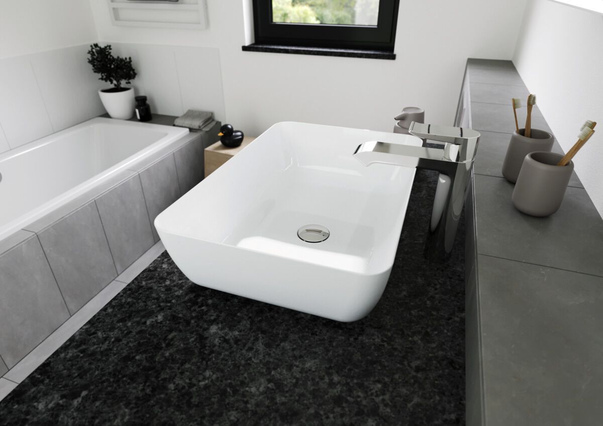 Прямоугольная столешница из эмалированной стали KALDEWEI Cayono ARCH-00085701 - Вид №1