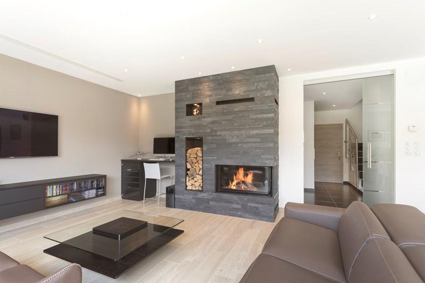 RÜEGG Угловой стальной дровяной камин с панорамным остеклением Classic line sun-id-1401982 - Вид №22