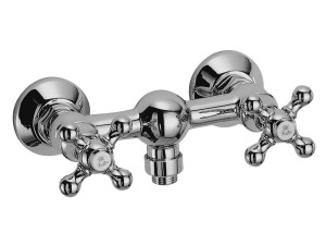 Наружный смеситель для душа с 2 отверстиями