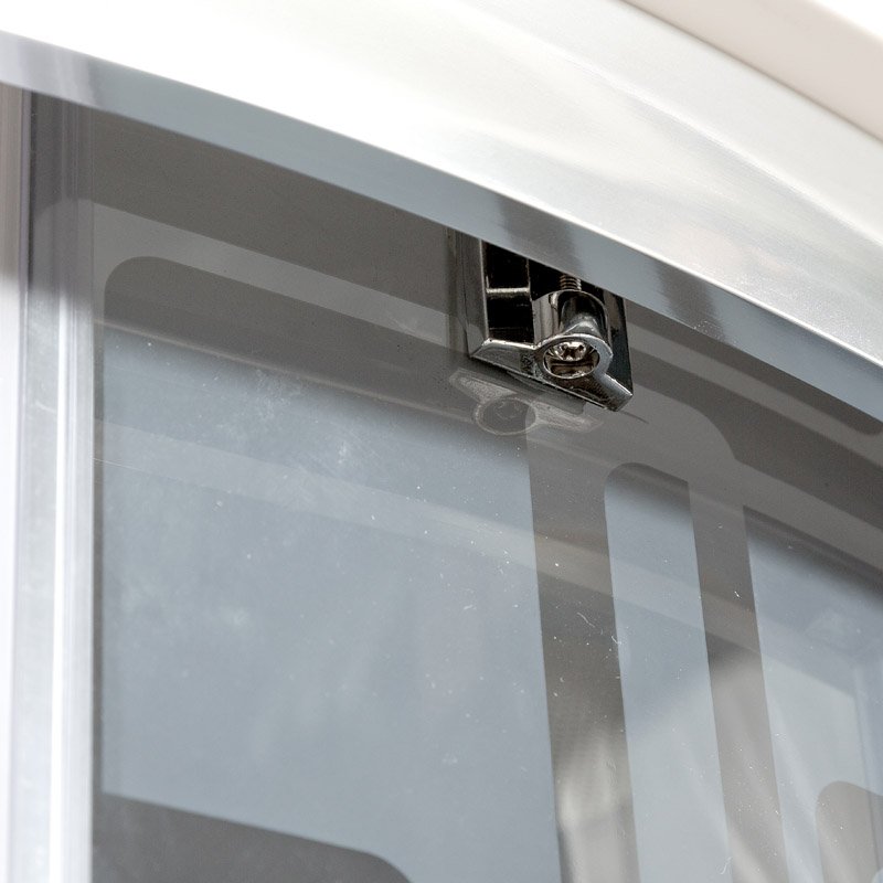 ЕМ1510 N с гидромассажем (гм.) Душевая кабина DETO Серия EM BМ1510 с гм. и эл. BLACK - Вид №22