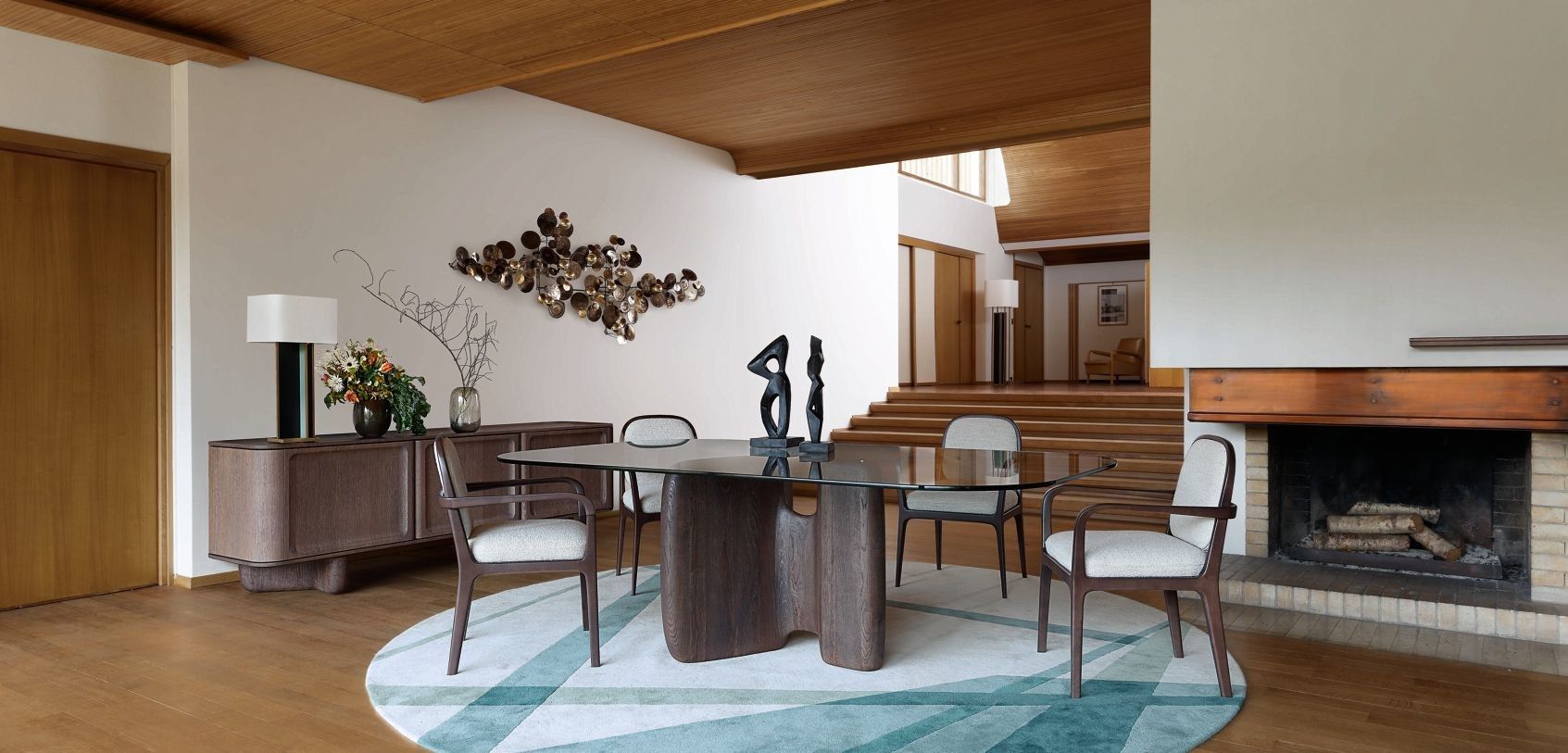 Прямоугольный обеденный стол из дуба ROCHE BOBOIS RIO IPANEMA ARCH-00136074 - Вид №2