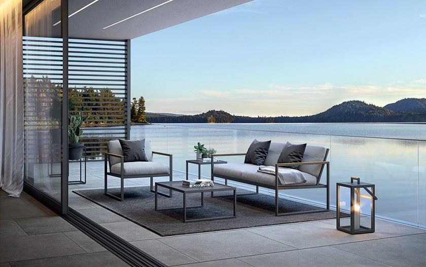 Atmosphera Садовое кресло с алюминиевыми и тканевыми подлокотниками Qubik Qu.pl - Вид №6