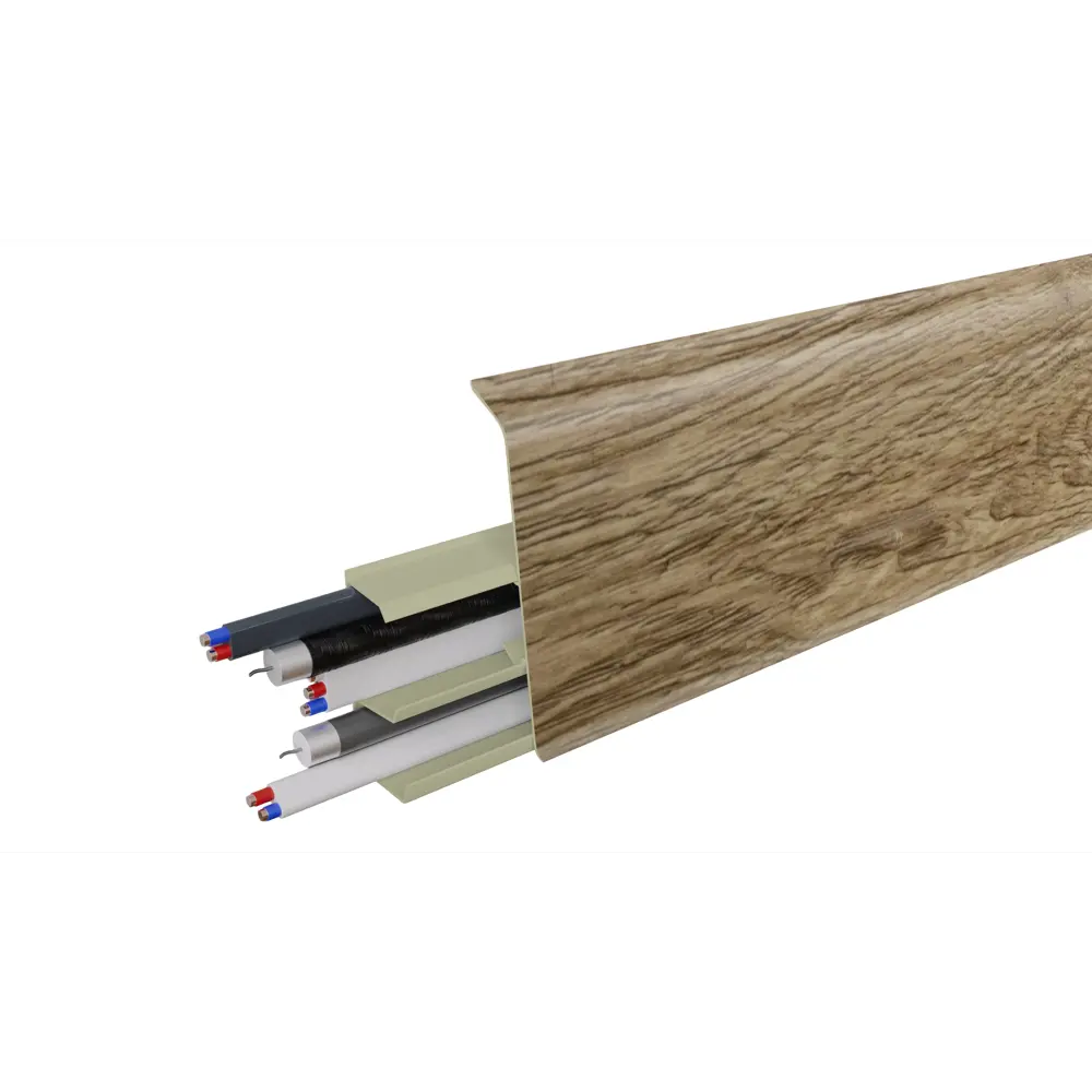 Плинтус напольный Prime ПВХ Дуб Салерно 2220x2.2x72 мм Santreyd STLM-2149090