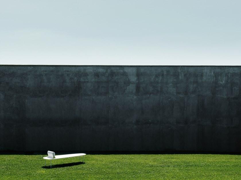 Desalto Скамья из листового металла со спинкой Softer than steel sun-id-1353841 - Вид №3