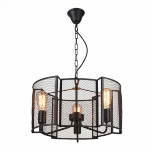 Подвесная люстра Divinare 5008/04 SP-3 DIVINARE ДИЗАЙНЕРСКИЕ 108100 Черный