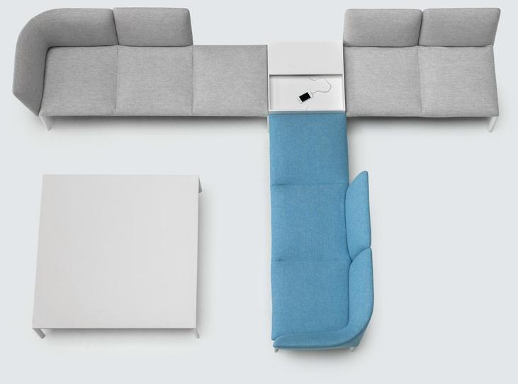 Lapalma Модульный диван в ткани по контракту Add sun-id-1359153 - Вид №2