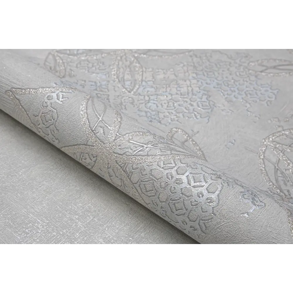 Обои флизелиновые Wallsecret Couture белые 1.06 м 8710-10 86931685 STLM-2175270 - Вид №3