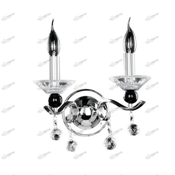 Бра Spot Light Nostra 9013228 SPOT LIGHT СВЕЧА 109482 Прозрачный;серебро 