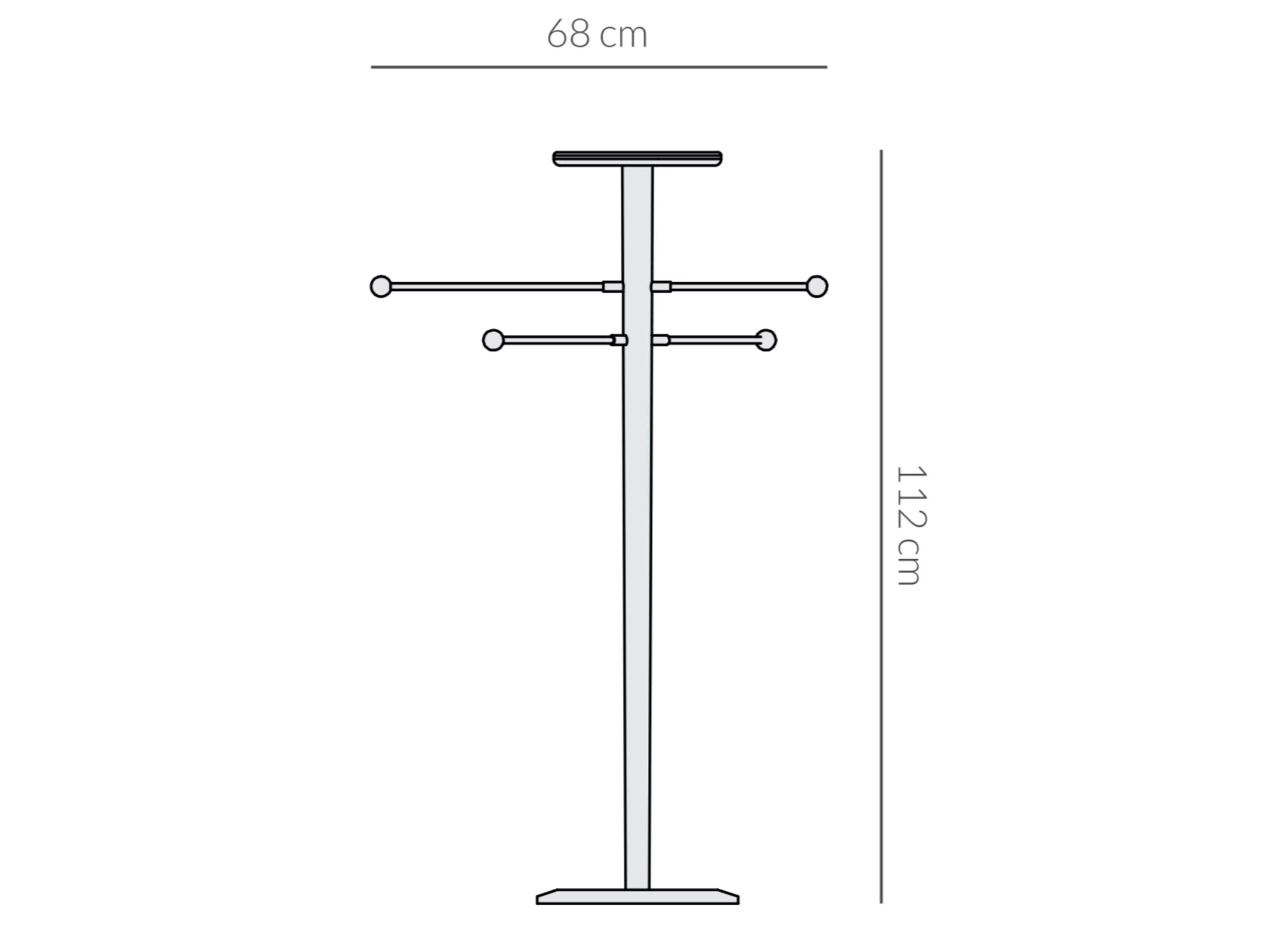 Деревянный напольный держатель для полотенец NOMON моменты ARCH-00093972 - Вид №8