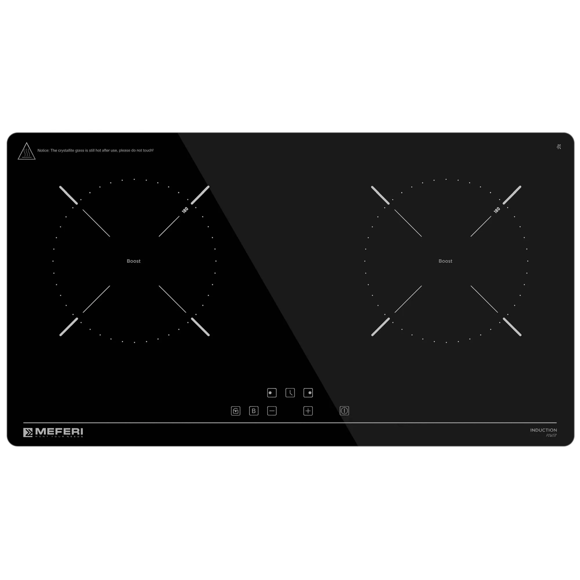 9168787 Индукционная варочная поверхность Meferi MIH602BK POWER STDN-0103419 - Вид №2
