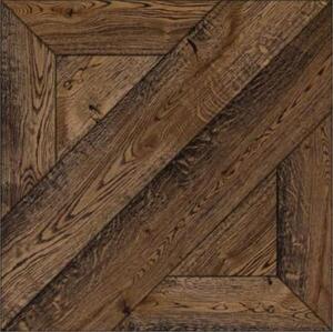 Модульный паркет Da Vinci Тонированный Синчере Дуб Натур с брашью (Текстурированная) 422х422 мм.