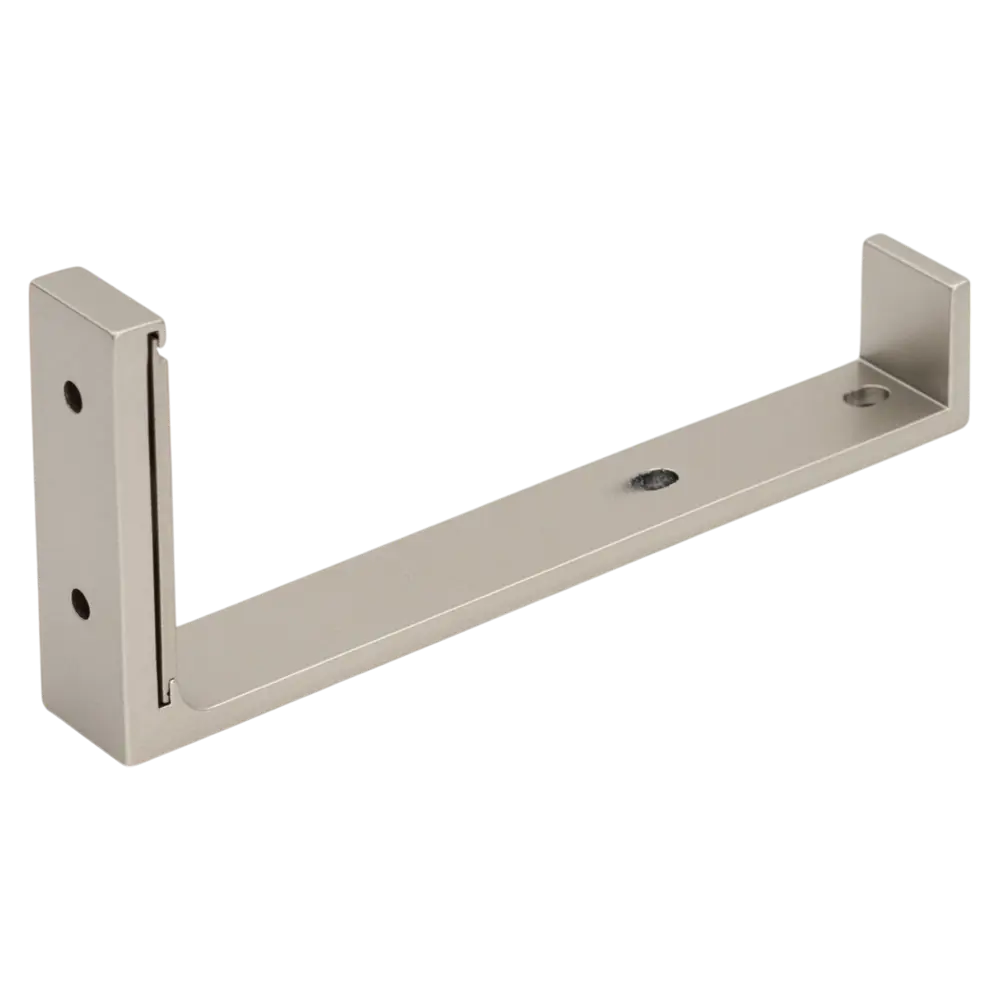 Держатель Orbis Квадро для первой штанги алюминий цвет сатин 15 см STLM-2144425 - Вид №1