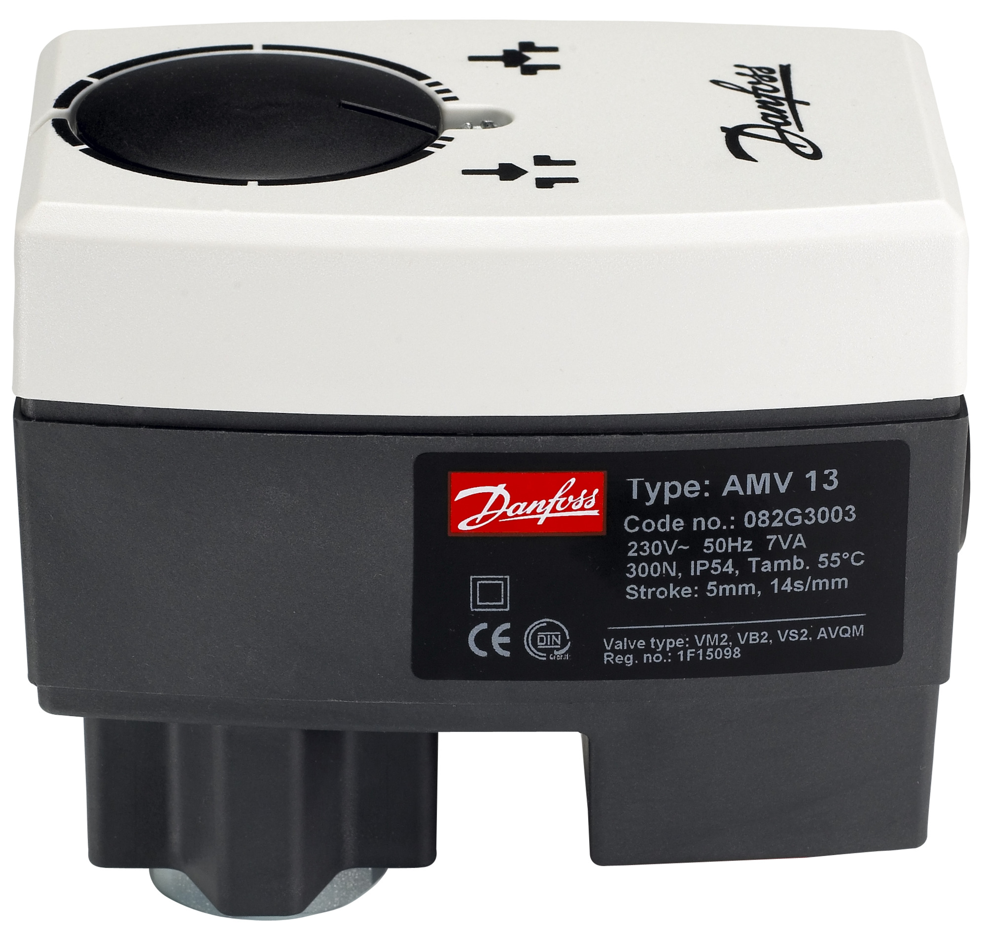 Danfoss Редукторные электроприводы с трехпозиционным управлением Электропривод импульсный AMV 35 230В 082G3021  - Вид №8