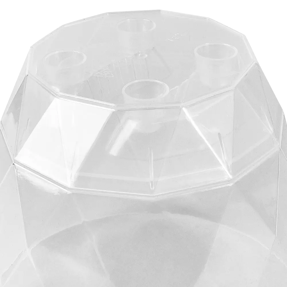 IDI LAND Laurel — прозрачный цветочный горшок для рассады и комнатных растений 89338168 STLM-0953177 - Вид №3