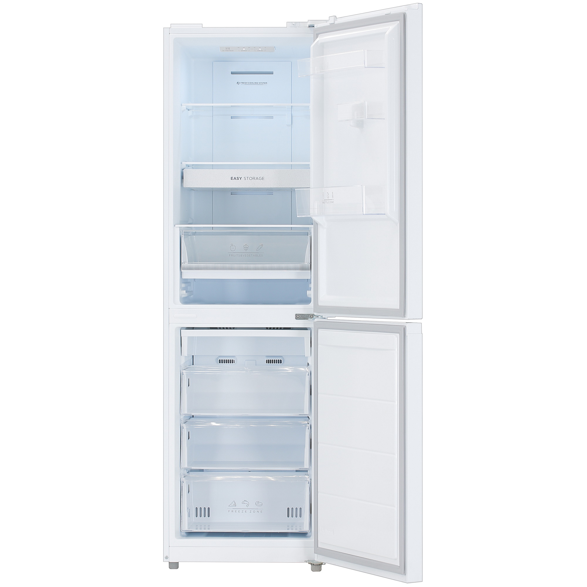 5403242 Холодильник с морозильником   DEXP B4-27AMA белый STDN-0049074 - Вид №2