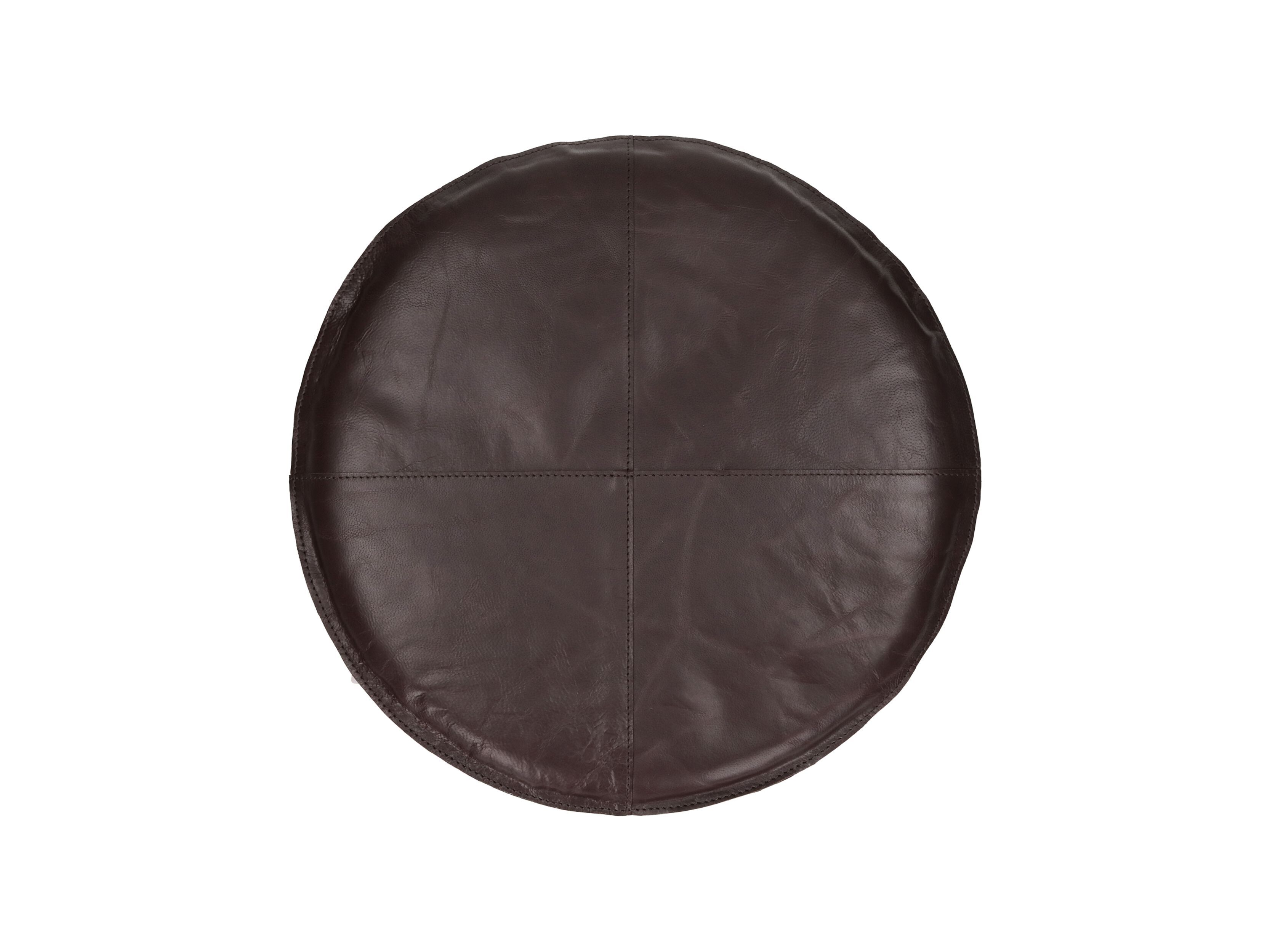 Круглая кожаная подушка для стула POMAX Рэмбо ARCH-00039723