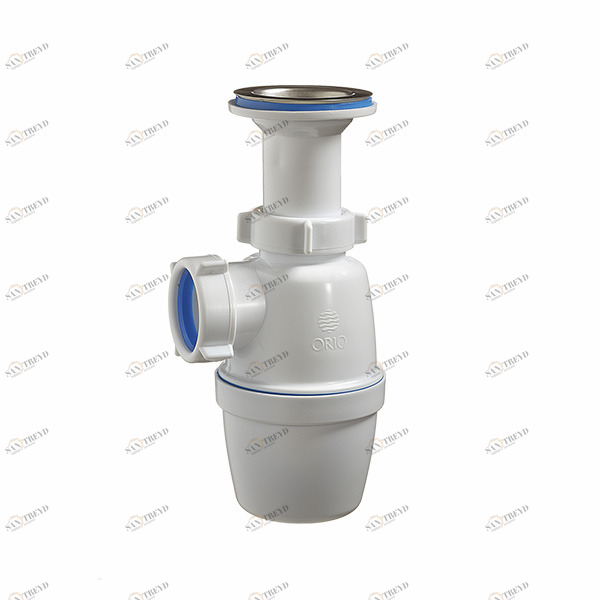 SANIT 151612 Настенный воздуховод PE, прямой односторонний фланец для мембранных зажимного кольца, втулки якоря V4A 