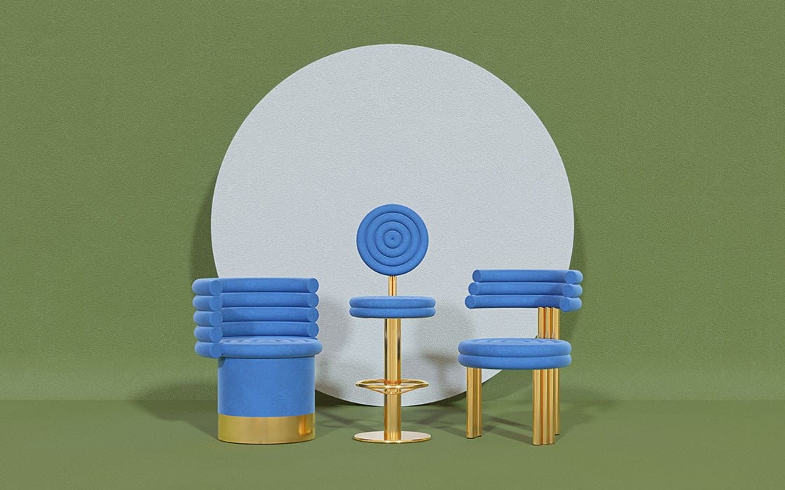 Мягкий стул для ресторана Essential Home Hollywood Glamour ARCH-00148714 - Вид №3