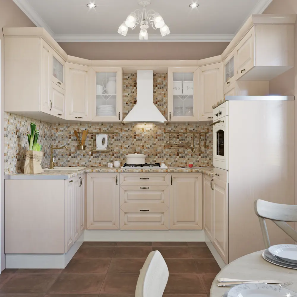 Дверь для шкафа Delinia «Ницца» 30x92 см, МДФ, цвет светлый ясень STLM-2111724 - Вид №2