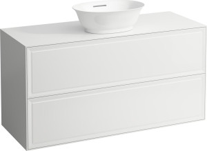 H4060220856271 Шкафчик 1200, 2 ящика, совместим с раковиной-чашей 812850, 812851, 812852, 812853 LAUFEN PRO