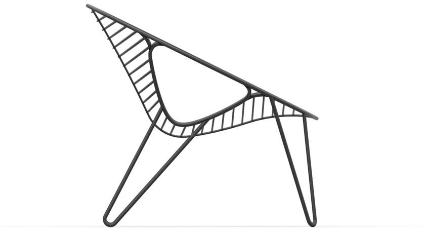 Joli Штабелируемый стул из нержавеющей стали Wire sun-id-1380904 - Вид №2