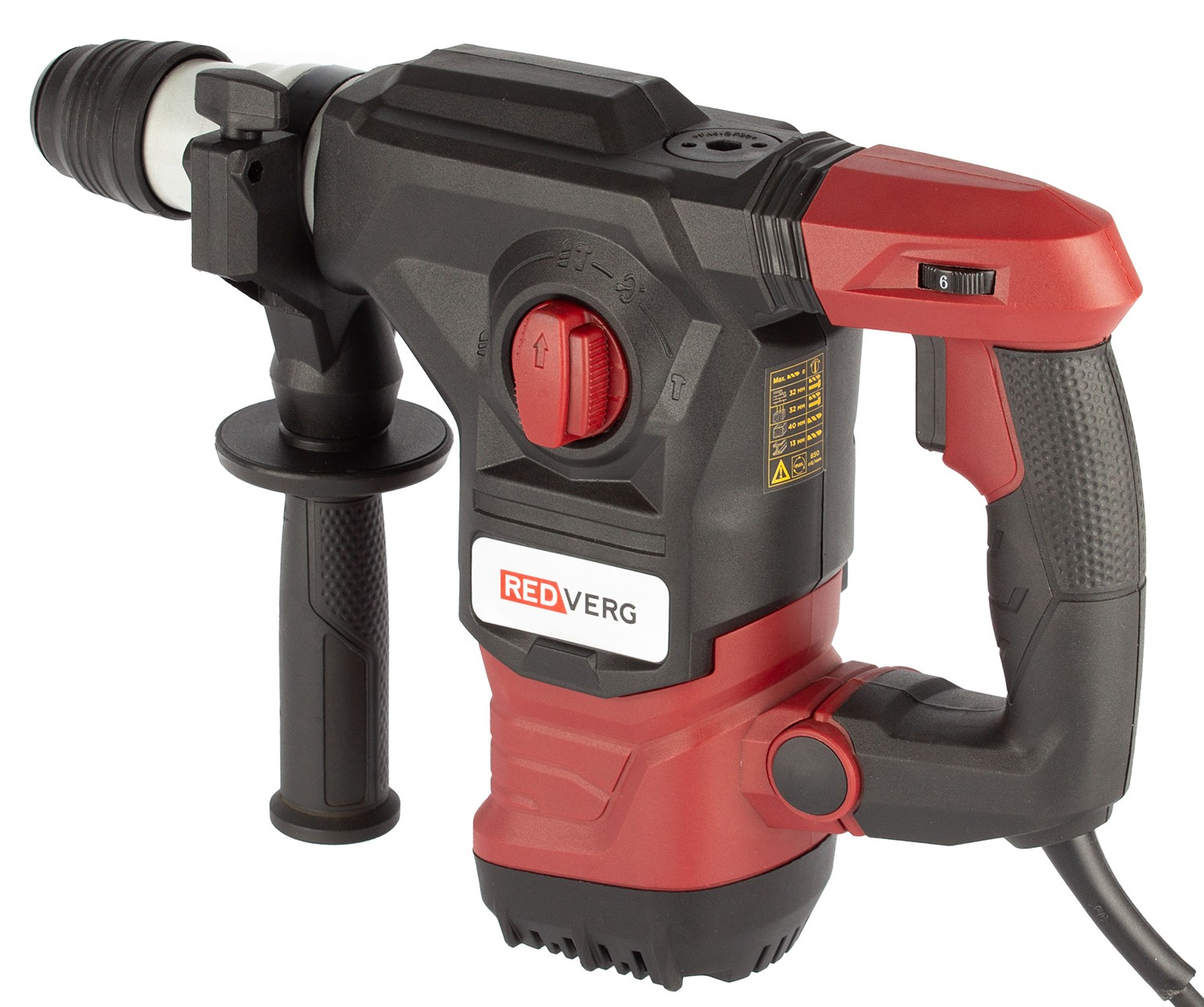 Перфоратор REDVERG RD-RH1600 5486292 STDN-0109034 - Вид №1