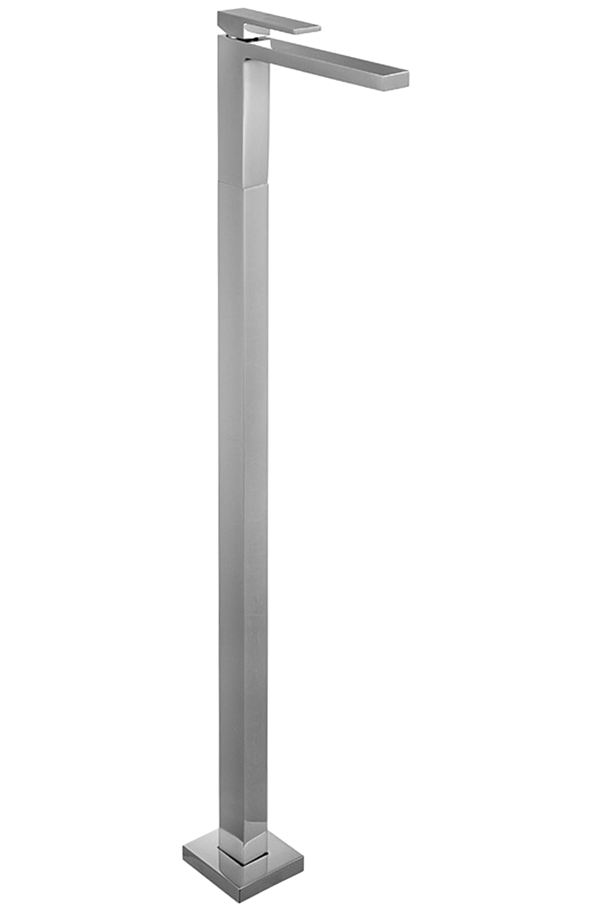 F036B+3336A  Напольный смеситель для раковинывылет 19 см ручка ограничитель потока воды до 5 л/мин при 3 бар впуски 1/2'' без донного клапана Fantini Rubinetti MINT