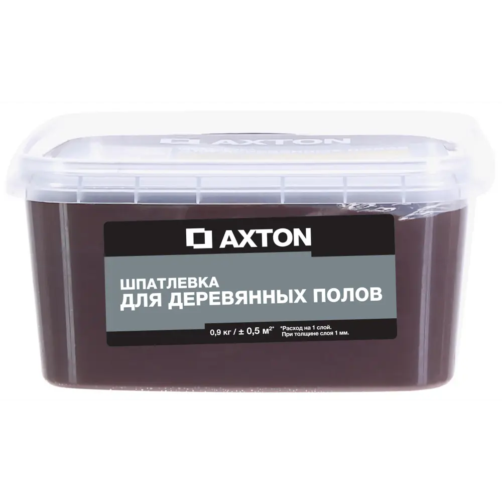 Шпатлёвка Axton Эспрессо для деревянных поверхностей 0,9 кг 81950922 STLM-0014747