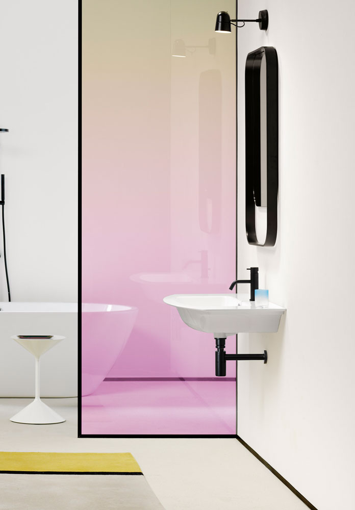 8825111 Подвесная раковина настенная овальная GSI ceramica Pura белая - Вид №3