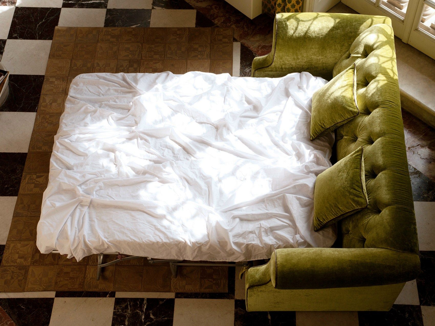 Двуспальный диван-кровать из ткани Domingo Salotti ARCH-00086718 - Вид №2