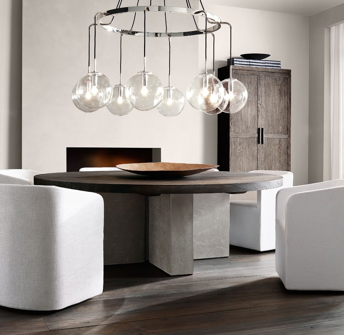 Подвесной светильник Languedoc 6 от Delight Collection KG0838P-6 DELIGHT COLLECTION ДИЗАЙНЕРСКИЕ 243890 Хром  - Вид №4