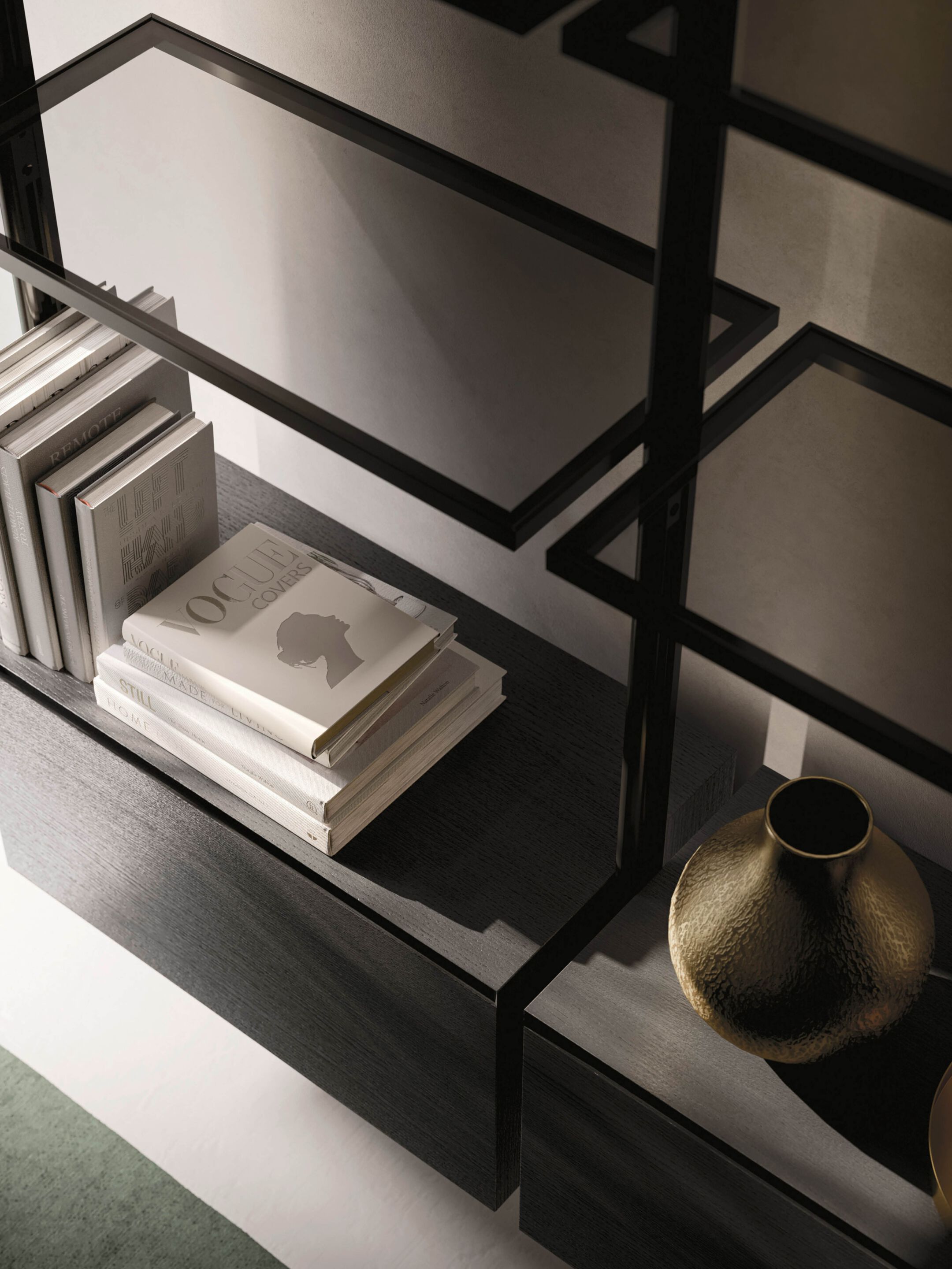 Подвесной умывальник с ящиками Arbi Arredobagno декор ARCH-00046270 - Вид №2